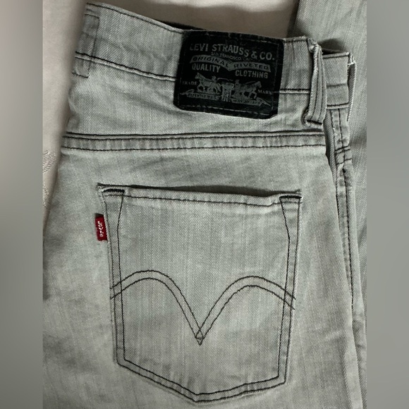 Levi's Other - LEVI’S MEN’S THE ORIGINAL JEANS SKINNY 511 Gray Slim Jeans Textured Denim